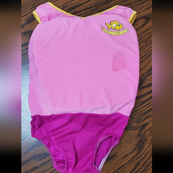 Kids Swim Vest Size 4-6x Pink Swim School - Picture 2 of 4